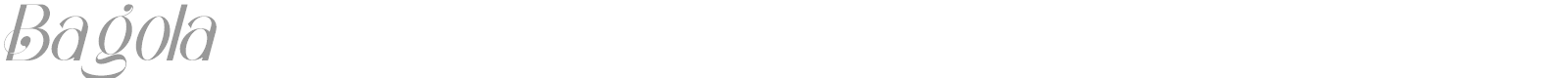 Bagola font preview